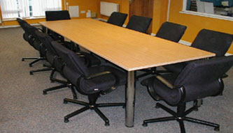 Rectangular Curved Table