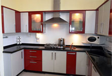 Kitchen Order executed at girinagar