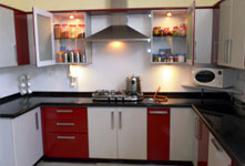 Kitchen Order executed at girinagar