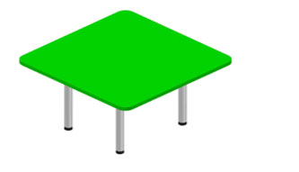 Square Table